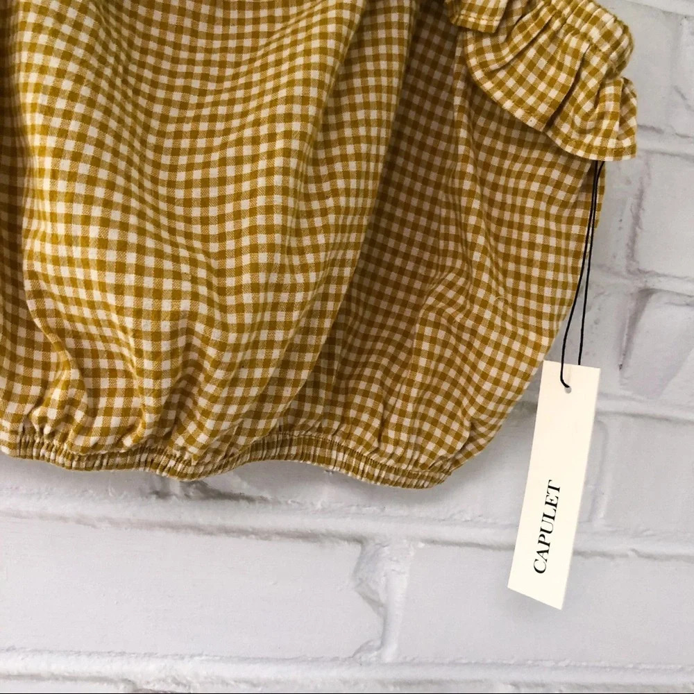 Revolve Capulet Abigail Crop Top Size Large NWT - Picture 4 of 8